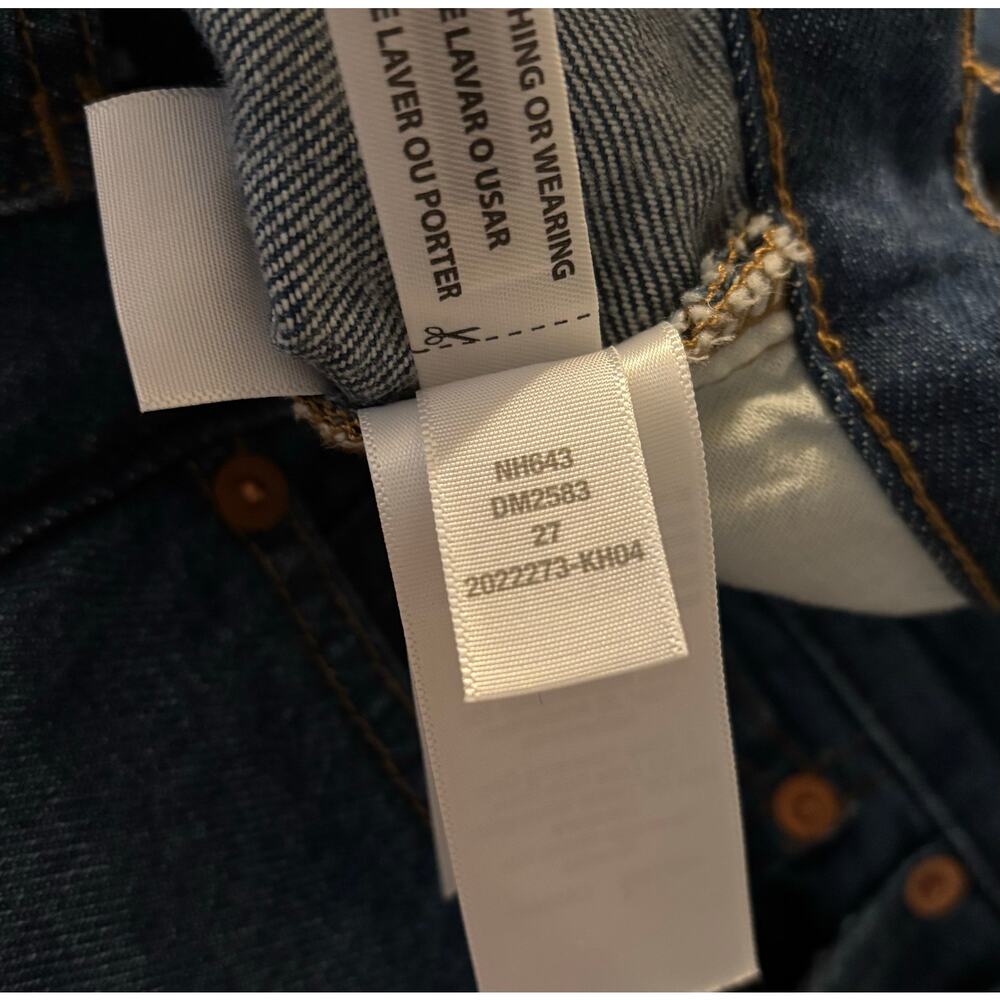 Madewell Women's Straight Leg Jeans - Blue - Picture 8 of 14